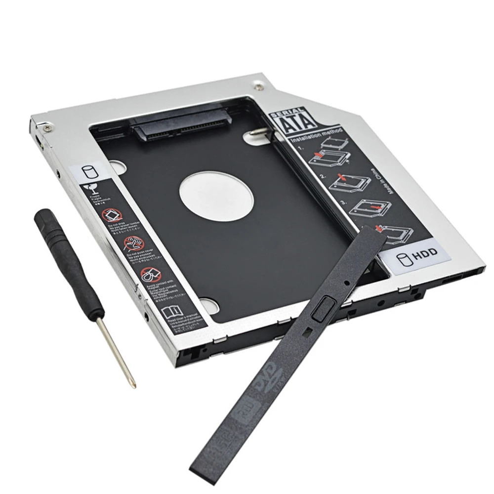 

9,5 мм SATA 2-й SSD HDD Caddy для Hp Probook 650 G1 645 G1 640 G1 445 450 470 470 G0 жесткий диск Caddy