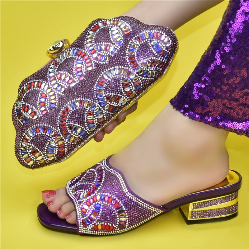 Новое поступление Итальянские летние туфли лодочки 4 5 см вечерние с кошельком