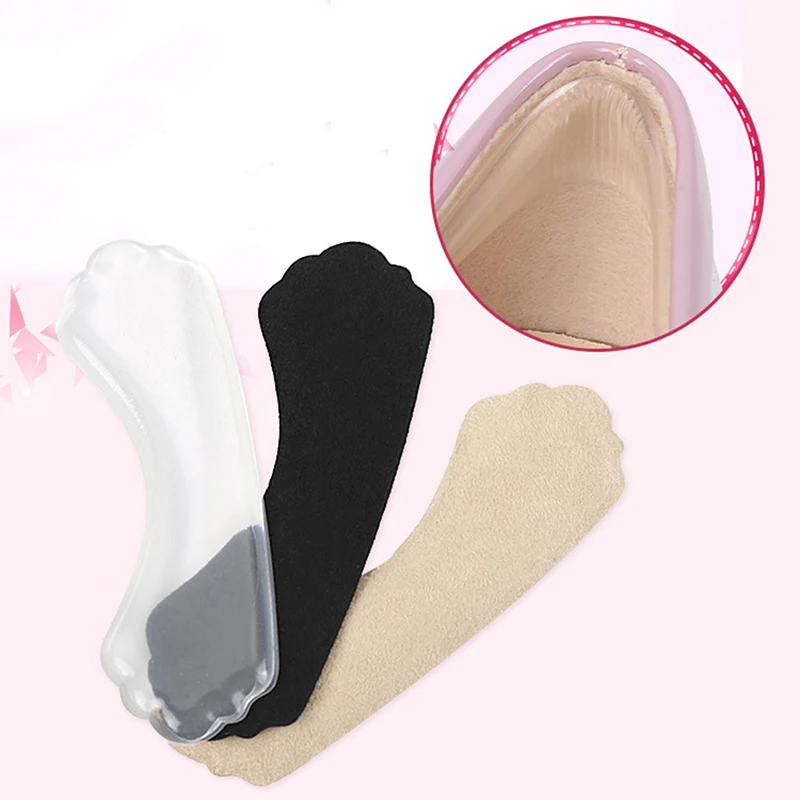 

1 Pair Of Heel Sticks Reduce Friction GEL Heel Sticks Ease Foot Pain Shoes Stickers Larger Shoes Shock Absorber Insoles