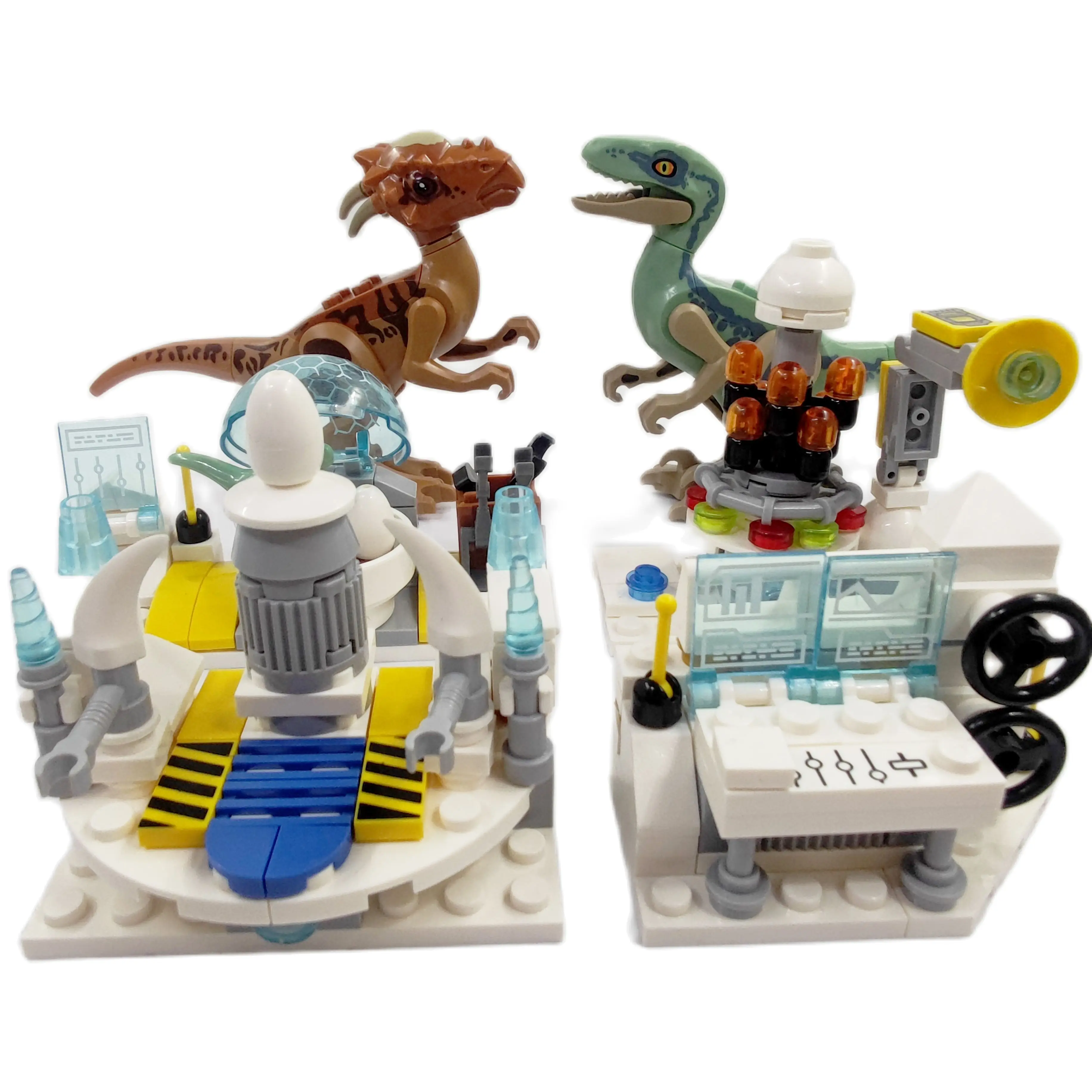 305 шт. 4 в 1 Детский конструктор MOC Dino Lab World | Игрушки и хобби