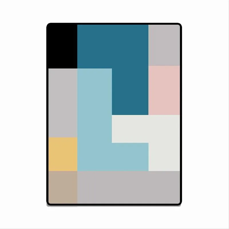 Пузырь поцелуй ковры для Гостиная Полиэстеровая ткань с принтом мягкий коврик