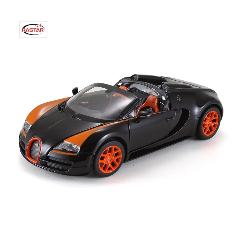 1:18 Rastar Veyron спортивный автомобиль с открытым верхом модель автомобиля из сплава 3