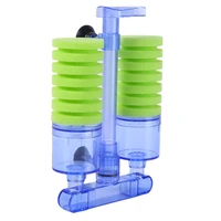 aquarium fish tank biochemical sponge filter air pump double head w suction cup aquarium accessories air pump filter