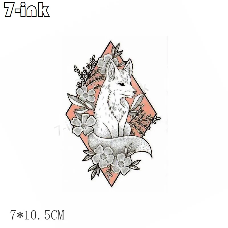 Водостойкая Временная наклейка для татуировок синий светильник лампа Кит