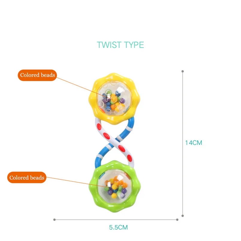 Черный toys for baby 0-12 month plastic Animal model toy toddler boy teether rattle crib mobile frog toys for children sensory toys - Цвет: Черный