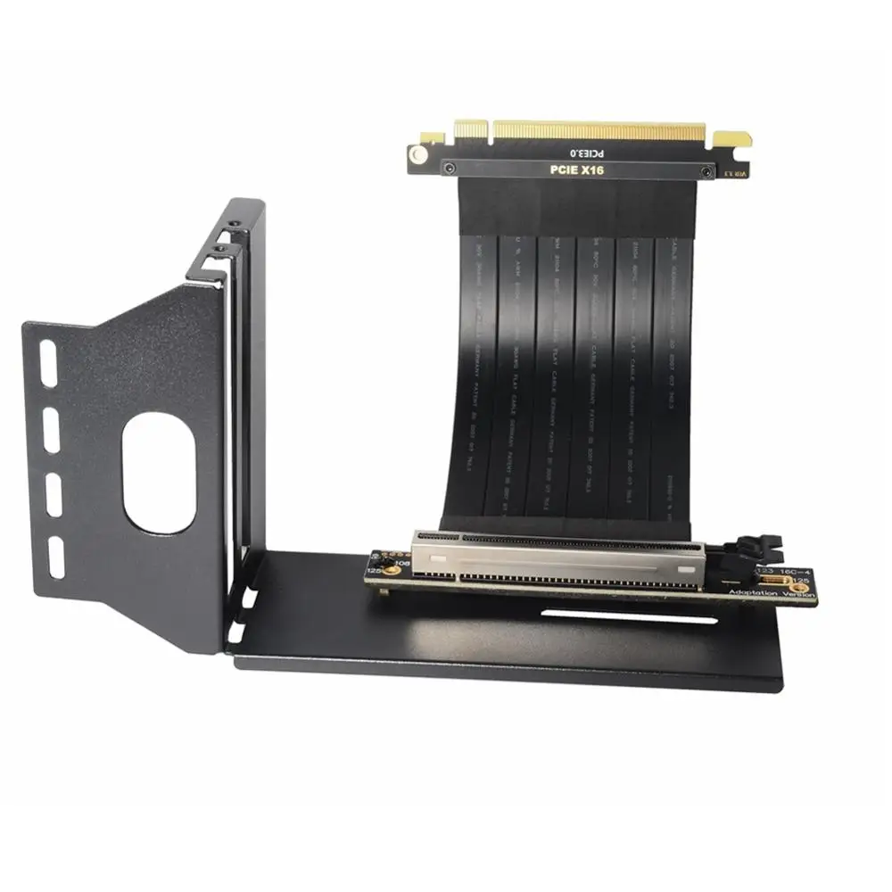 

Графическая видеокарта PCI-E x16 к вертикальному кронштейну 3,0 GPU, фиксированный комбинированный полноскоростной Удлинительный кабель «сделай...