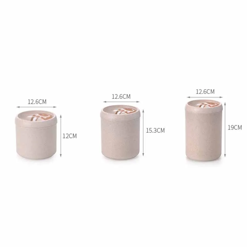 Пластиковый контейнер для хранения и органайзера кухонных зерен сухих фруктов