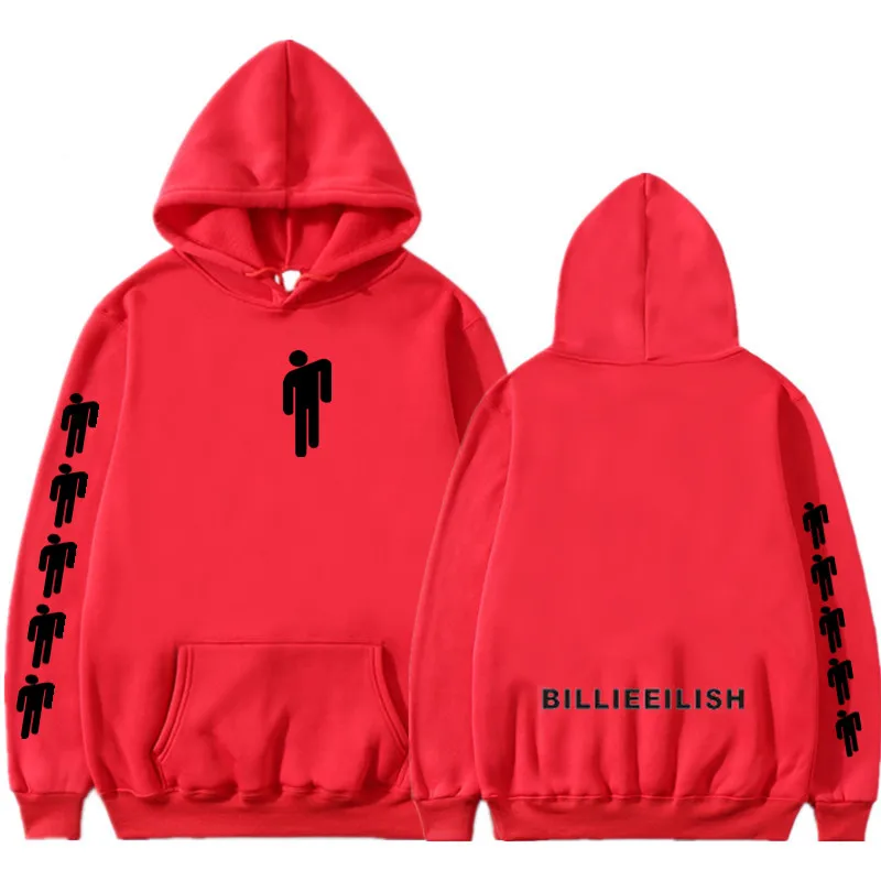 Новинка года, толстовка с капюшоном Billie Eilish, модные толстовки с принтом для женщин и мужчин, толстовки с длинными рукавами, лидер продаж, Повседневная Уличная одежда Sudadera Hombre