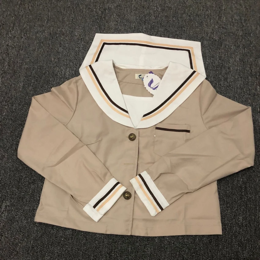 Студенческая японская школьная форма в Корейском стиле женский костюм JK блузка с