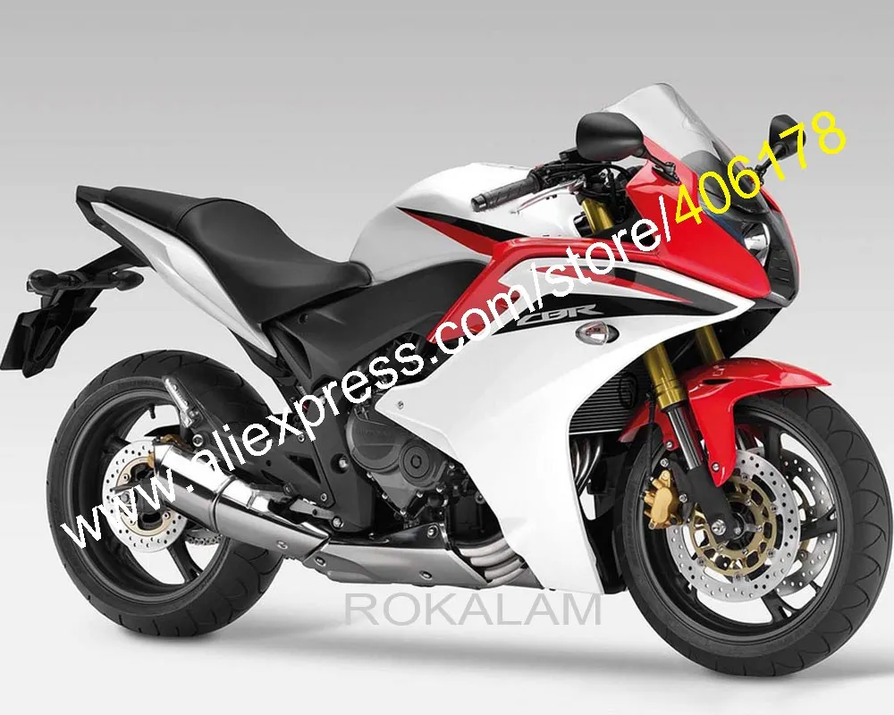 Сменный обтекатель красного и белого цвета для мотоцикла Honda CBR600F 2011 2012 2013 CBR 600F 11 13