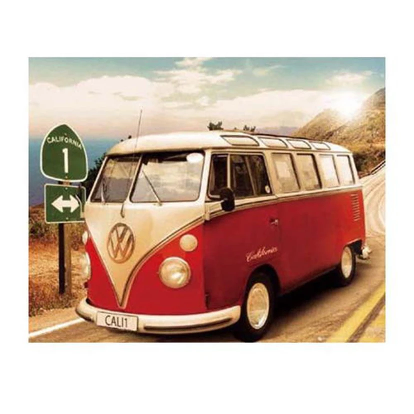 

New Arrivals 5D DIY Full Round/Square Diamond Painting Car 3D Embroidery Cross Stitch Rhinestone Mosaic Home Decor Art Yc1103