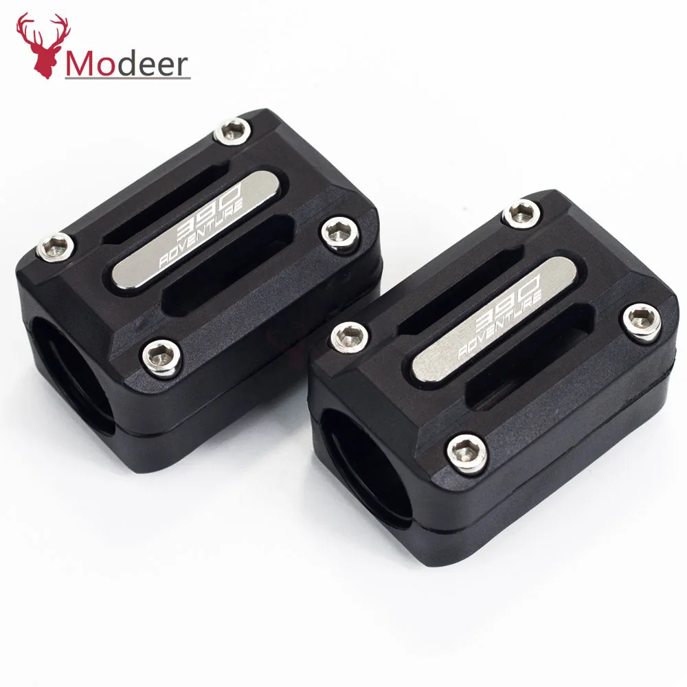 Аксессуары для мотоциклетного бампера двигателя 22/25/28 мм Черная защитная полоса