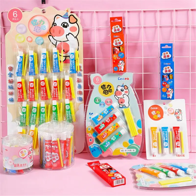 Волшебный воздушный шар игрушка с клеем цветной пластиковый не лопнет