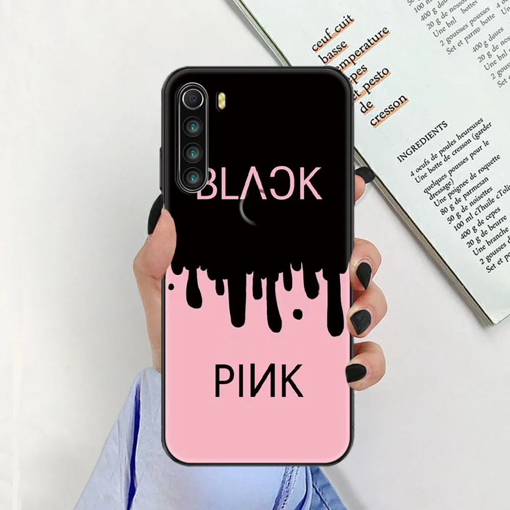 

kpop blacks lisa pinks Phone case For Xiaomi Redmi Note 7 7A 8 8T 9 9A 9S K30 Pro Ultra black fashion cell cover art funda soft