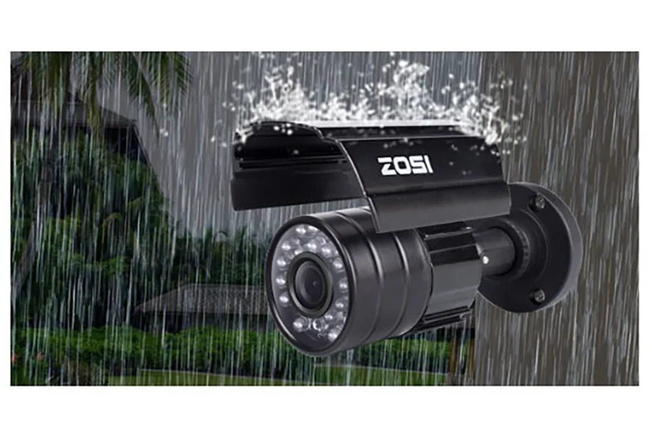 ZOSI 720P 8CH 4-в-1 CVBS AHD TVI CVI камера CCTV Системы Открытый ночного видения Видео Камера безопасности Системы наблюдения DVR Kit