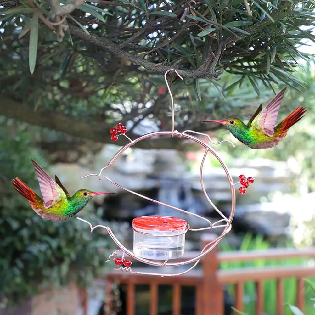 Горячая распродажа! Детская кормушка для птиц красные ягоды Кормушка Для Колибри