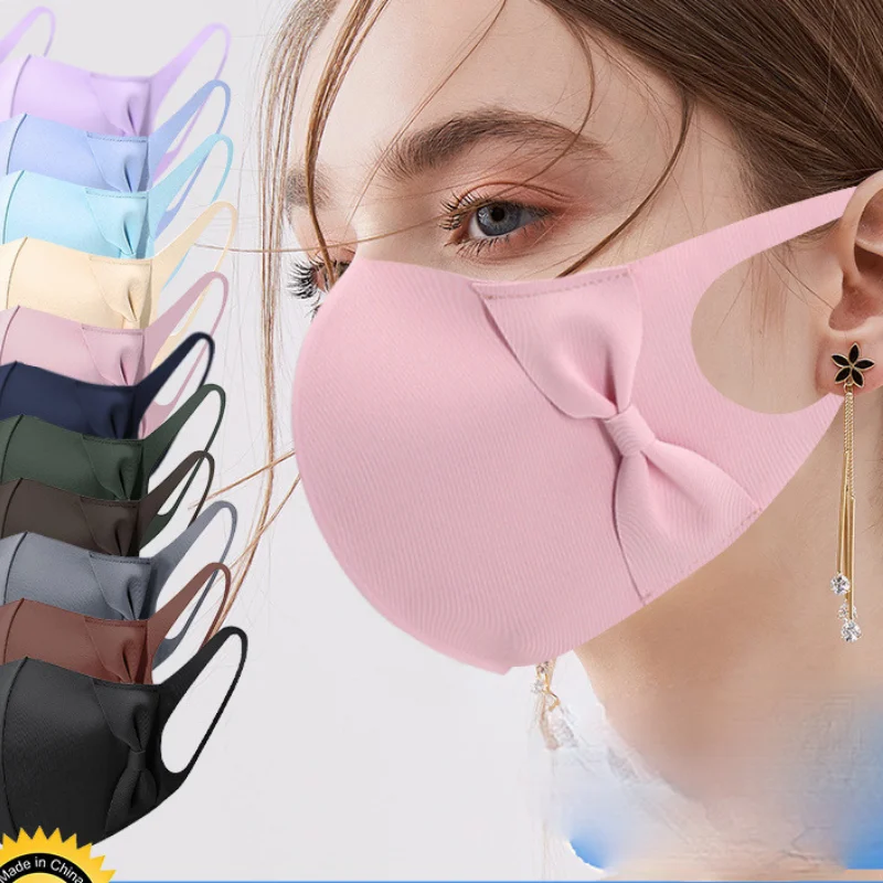 

Black Pink Mask Cycling Cotton Mouth Face Mask or Men Women mondkapjes wasbaar Customize Halloween cosplay Masque