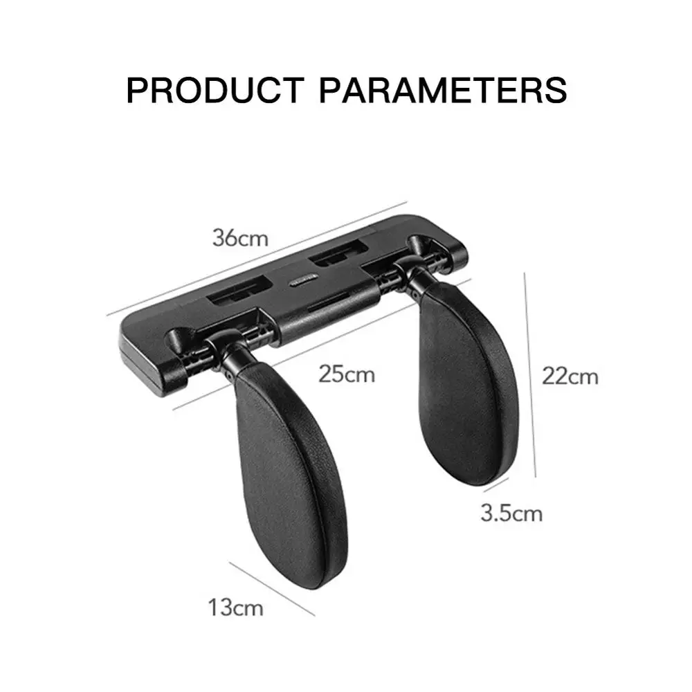 Подголовник для автомобиля подушка путешествий шеи сиденье сна боковая мягкая и