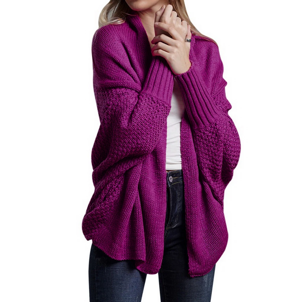 MoneRffi Batwing Sleeve BOHO Knitted Cardigan Pockets Holiday Oversized Autumn Knit Coat Twist Loose Vintage Long Cardigan Women camo side pockets open front knit cardigan
