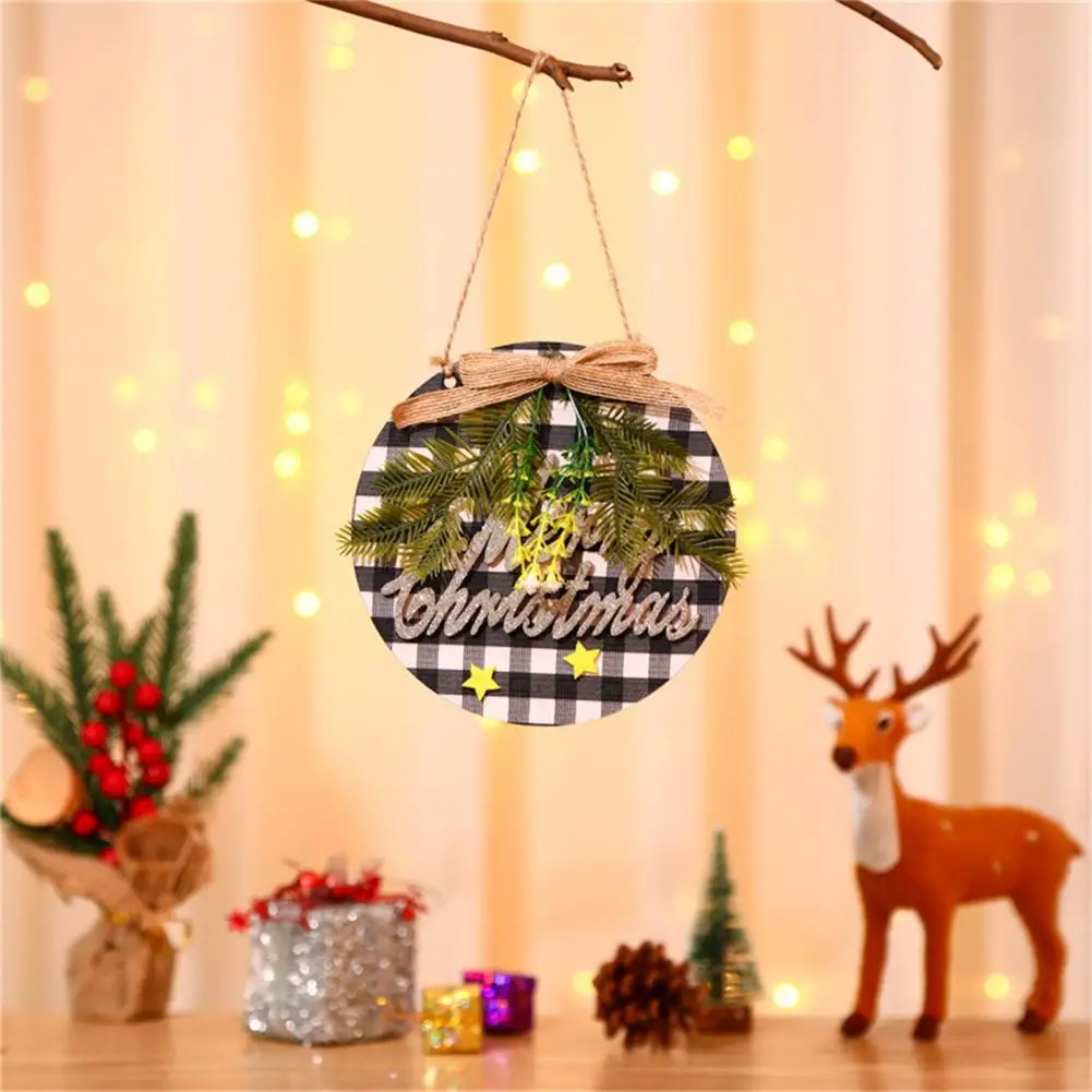 

Цветной деревянный односторонний Печатный висячий Рождественский Фотофон для крыльца