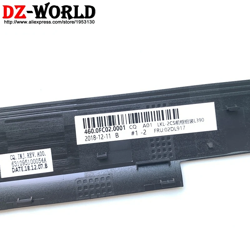 neworig laptop b cover screen front shell lcd bezel cover for lenovo thinkpad l390 display frame part 02dl917 460 0fc02 0001 free global shipping