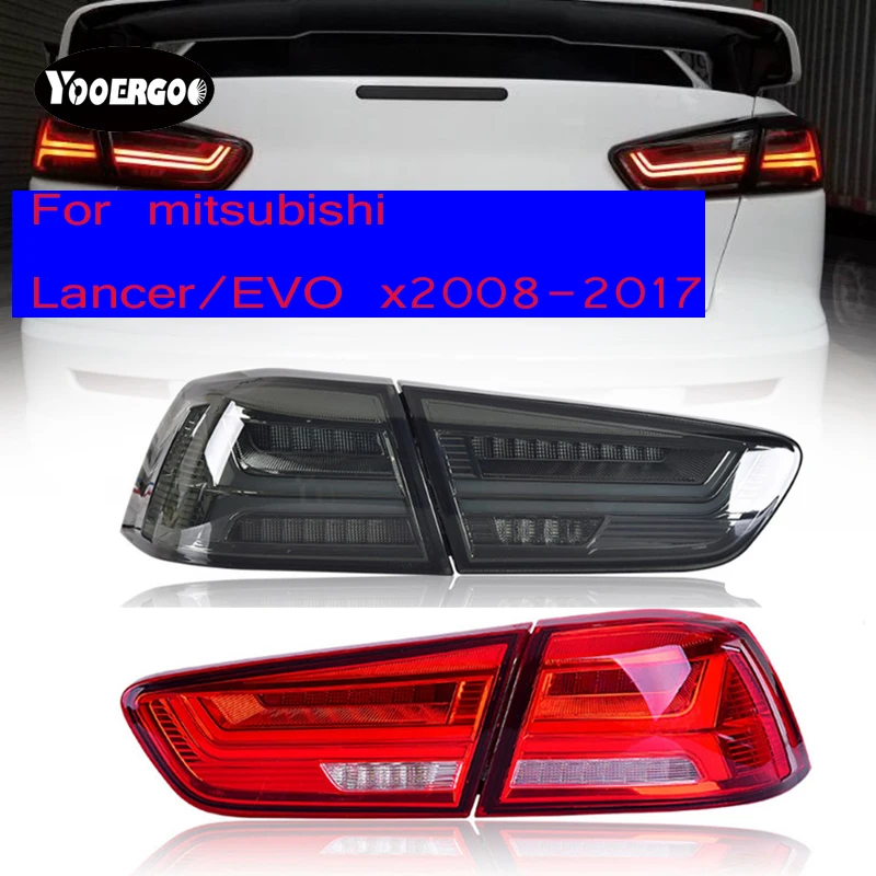 Задний светодиодный стоп сигнал для автомобиля Mit subishi Lancer EVO EVOx 2008 2017 красный