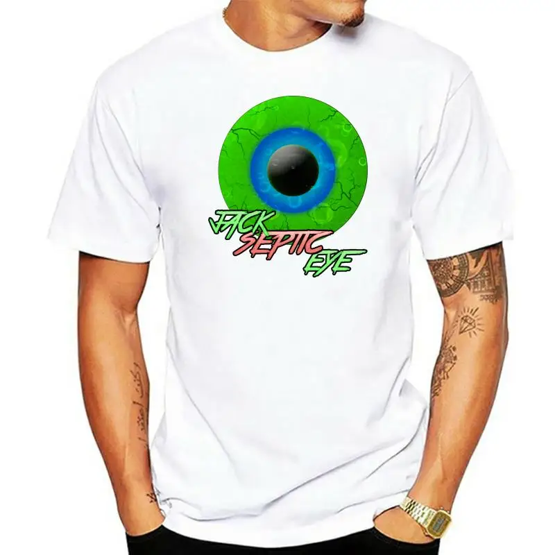 

Новая мужская черная футболка с логотипом Jacksepticeye