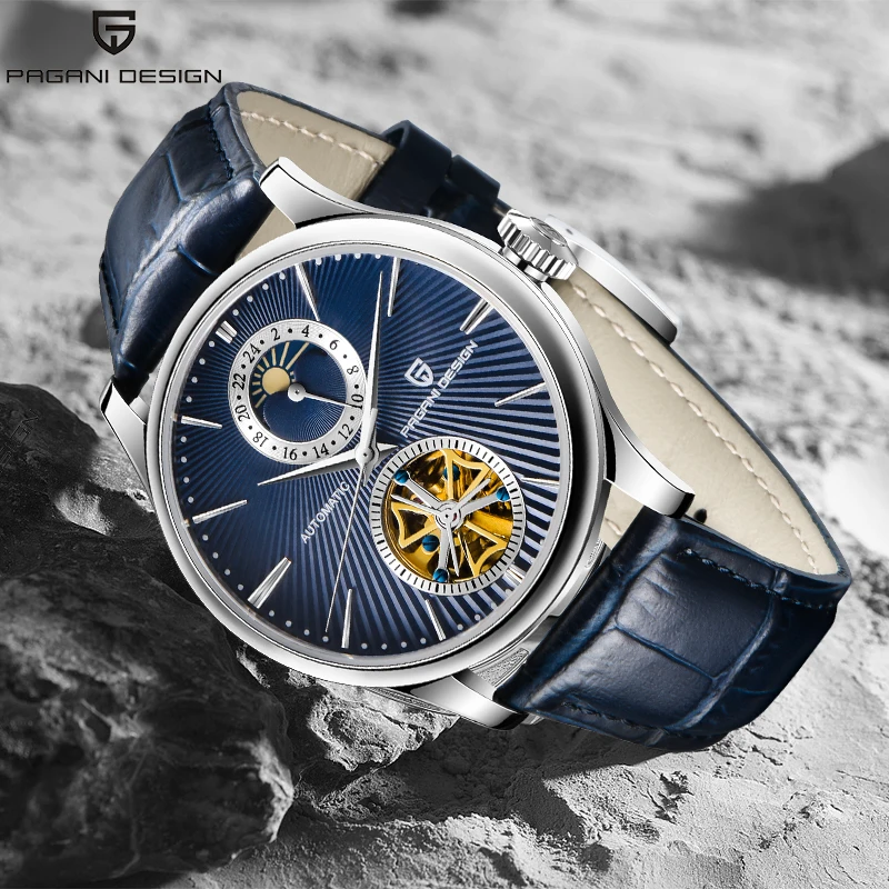 2020 г. PAGANI Design новые мужские механические часы деловая мода автоматические