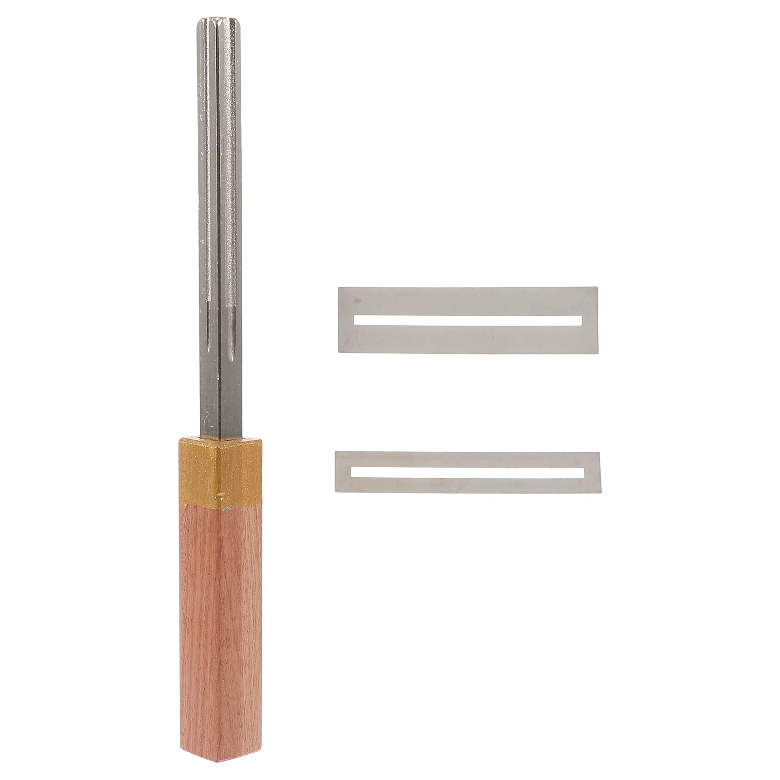 

Шлифовальный инструмент для гитары, 1 комплект, стальной лад, напильник для укулеле, гитары, баса (деревянный цвет)