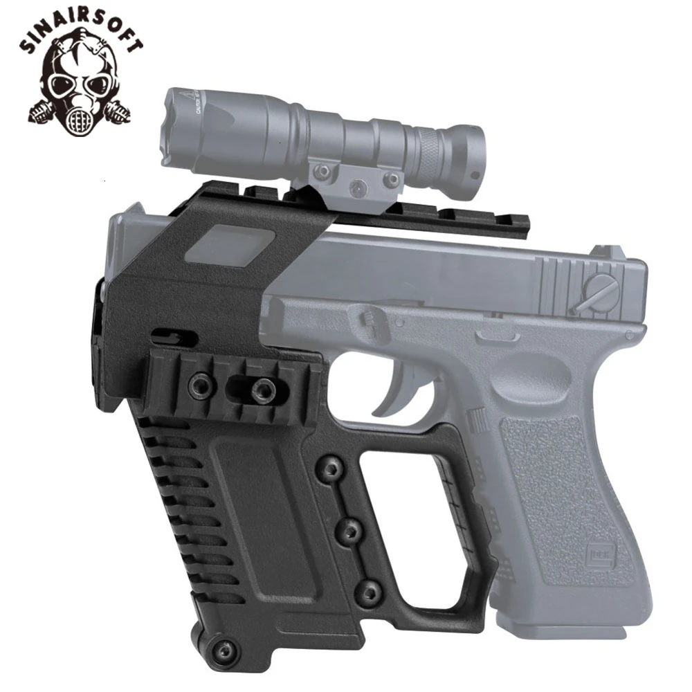 Тактическая серия Glock устройство для загрузки на рельсовой базе набор пистолета