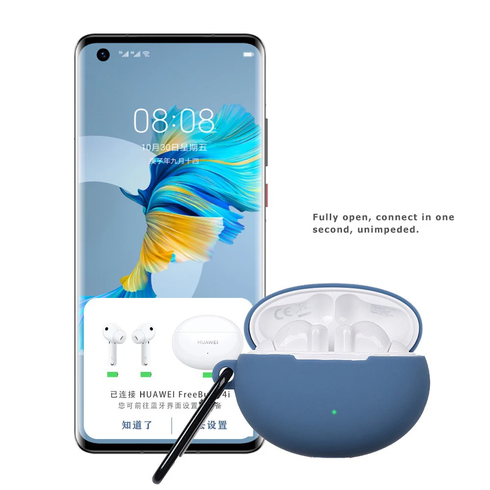 Чехол для Huawei Freebuds 4i силиконовый чехол наушников 4 i Free Buds гарнитура Funda аксессуары