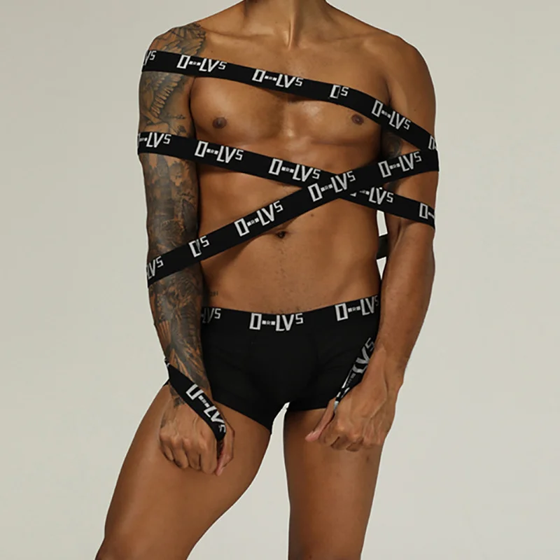 Сексуальное мужское нижнее белье хлопковые мягкие шорты-боксеры бесшовная