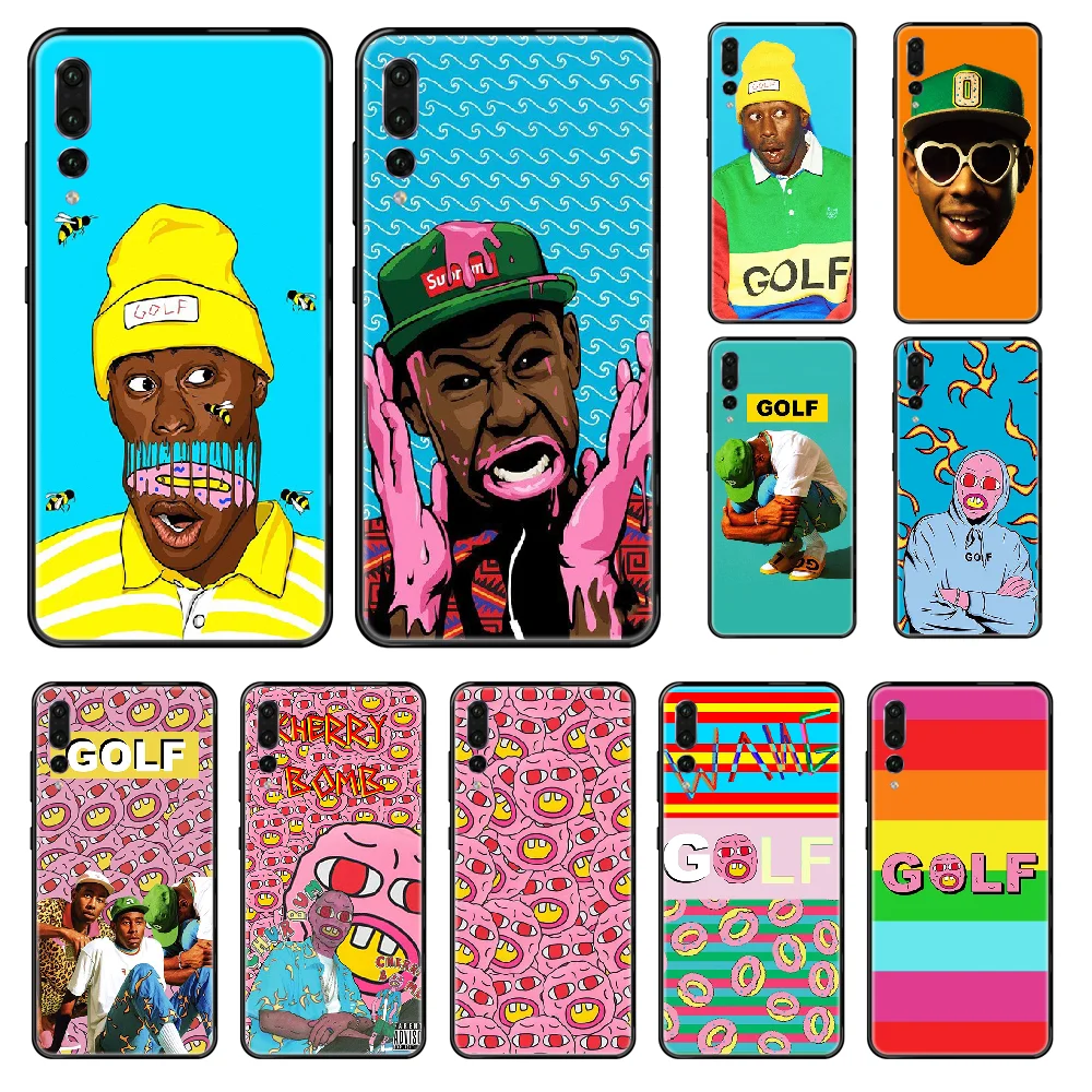 

Golf IGOR Tyler The Creator Phone case For Huawei P 8 10 20 30 Smart Plus 2019 Z Lite Pro 2017 2019 black fashion hoesjes