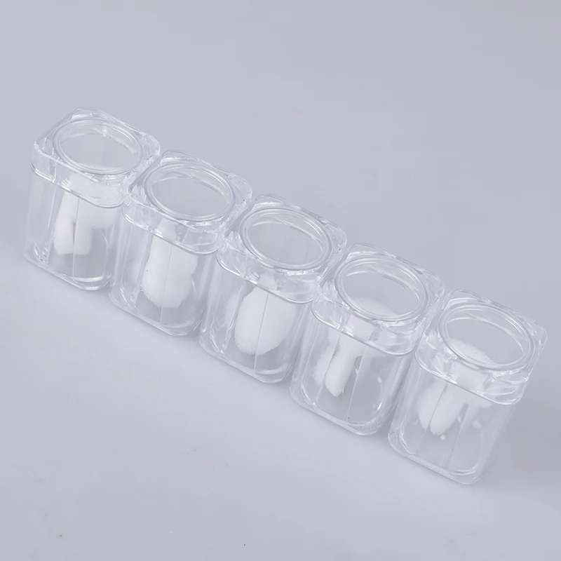 1 шт. пластиковая прозрачная коробка для капсул Коллекционная трубка держатель