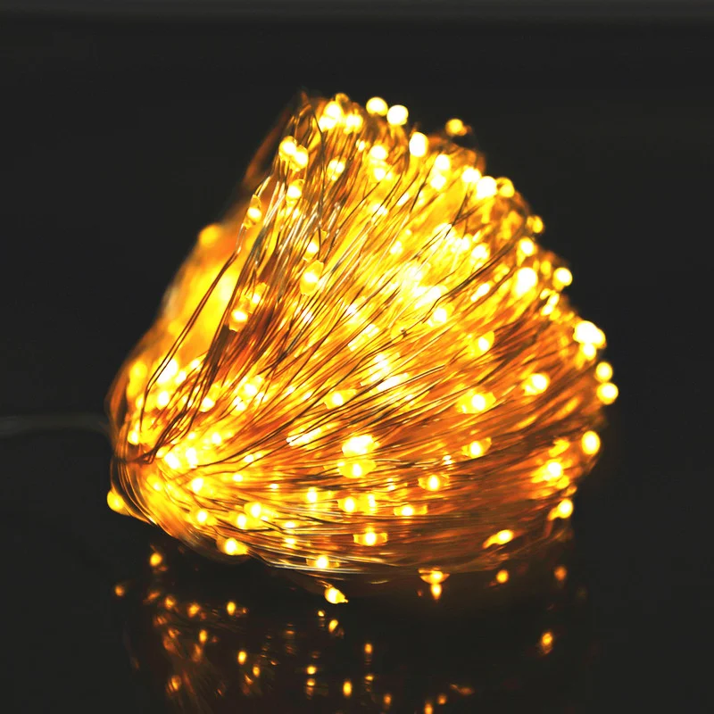 

LED Fairy Lights Garland Led Festoon Lamp Battery Powered USB Garland String Lights Christmas Decoration for Home New Year 2022