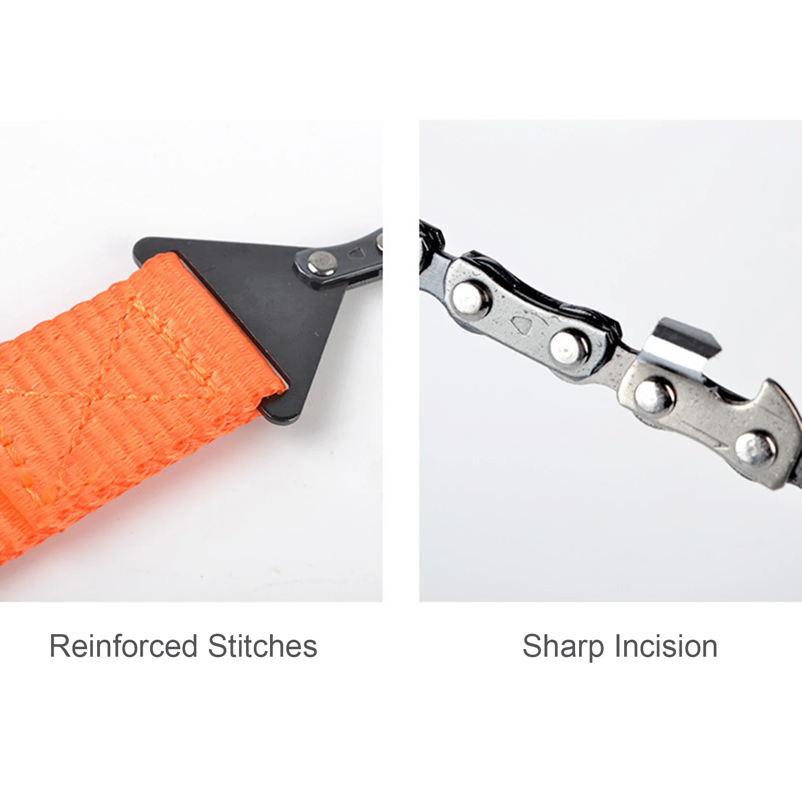 Складной мини ручная пила Портативный бензопила 3/8 Тонкий Зубная цепная сад