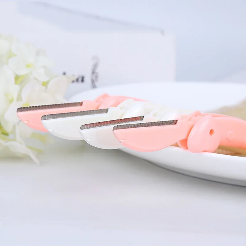 

4 Pack Seahorse Eyebrow Shaver Ladies Professional Folding Eyebrow Shaver Factory Wholesale