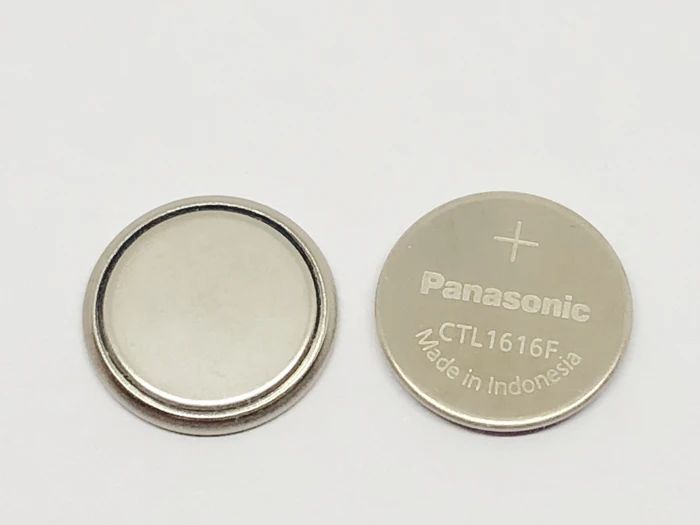 8pcs/lot New Original Battery For Panasonic Solar CTL1616F CTL1616 Rechargeable Button Coin Batteries Cell Watch | Электроника