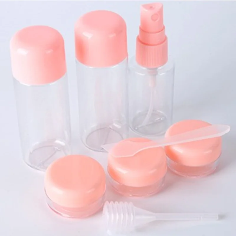 8 шт./компл. пластиковые прозрачные многоразовые флаконы мини-флакон для парфюма