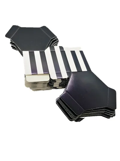 BStrip-10pcs 10 шт коробка для шоколада конфет коробка шоколадная коробка ручной работы с полоской/точечный контейнер для шоколада мешок для шоколада - Цвет: BStrip-10pcs