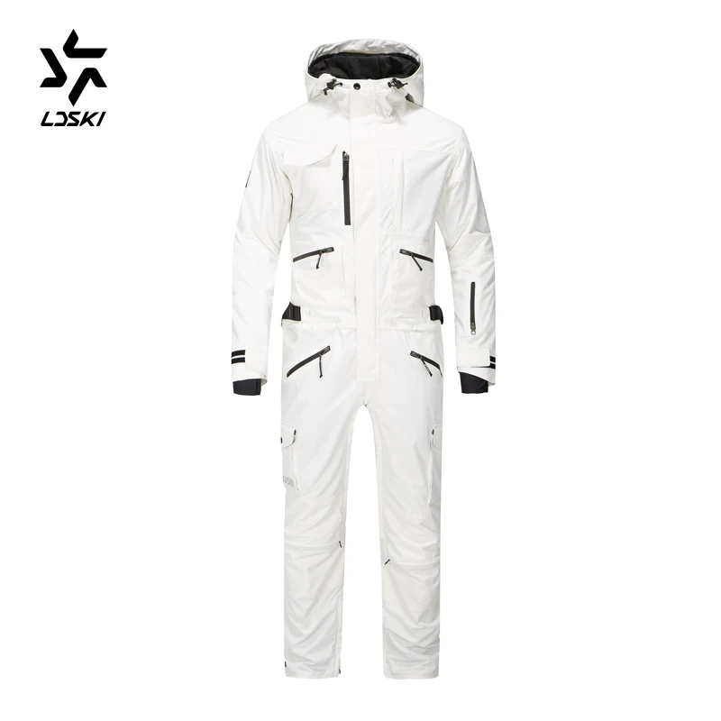 Костюм лыжного сноуборда LDSKI для взрослых стильный лыжный костюм унисекс