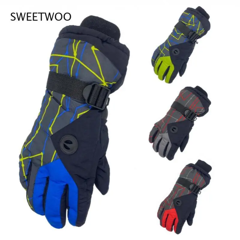 Winter Warm Snowboard Ski Gloves men women mountain Skiing snowmobile waterproof snow motorcycle Gloves Windproof