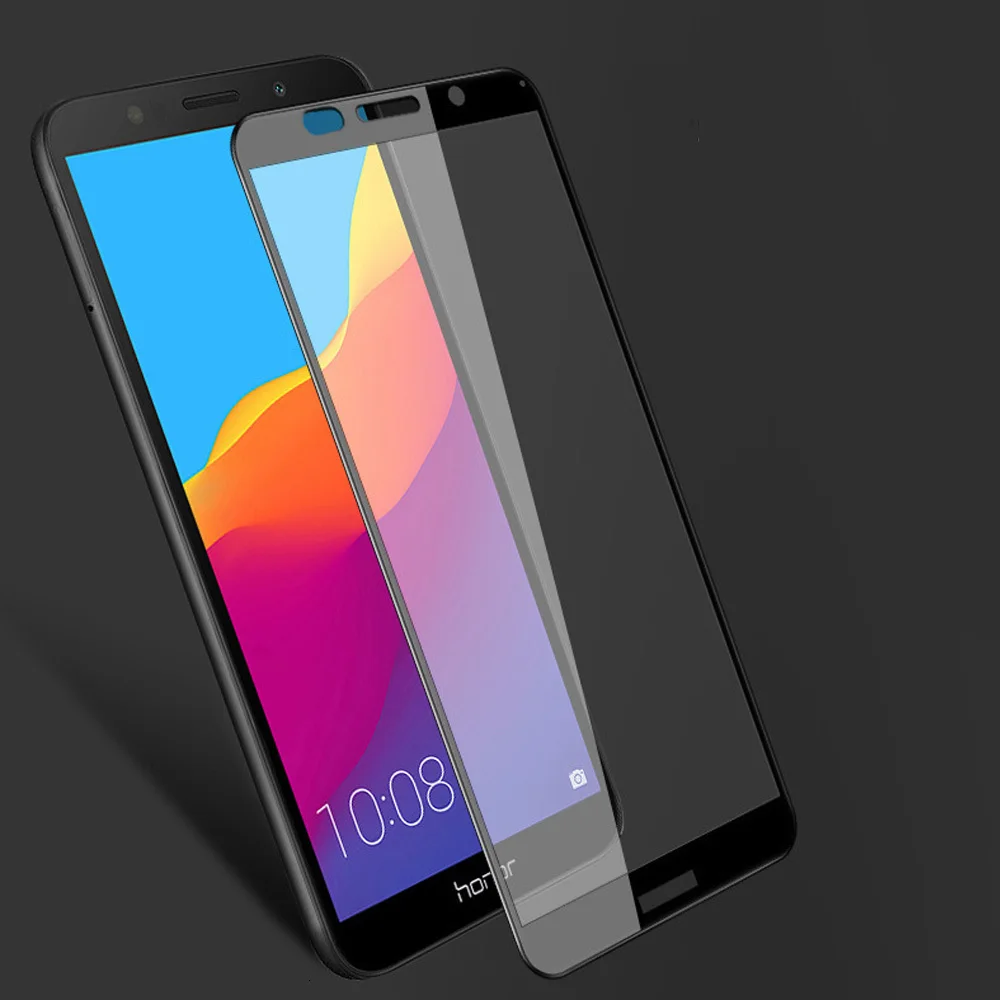 Закаленное стекло 9H с полным покрытием для Huawei Honor 7x 7A Pro AUM-AL29 7A 5,45 дюйма для Honor 7C AUM-L41 5,7 дюйма 7C Pro, защита экрана