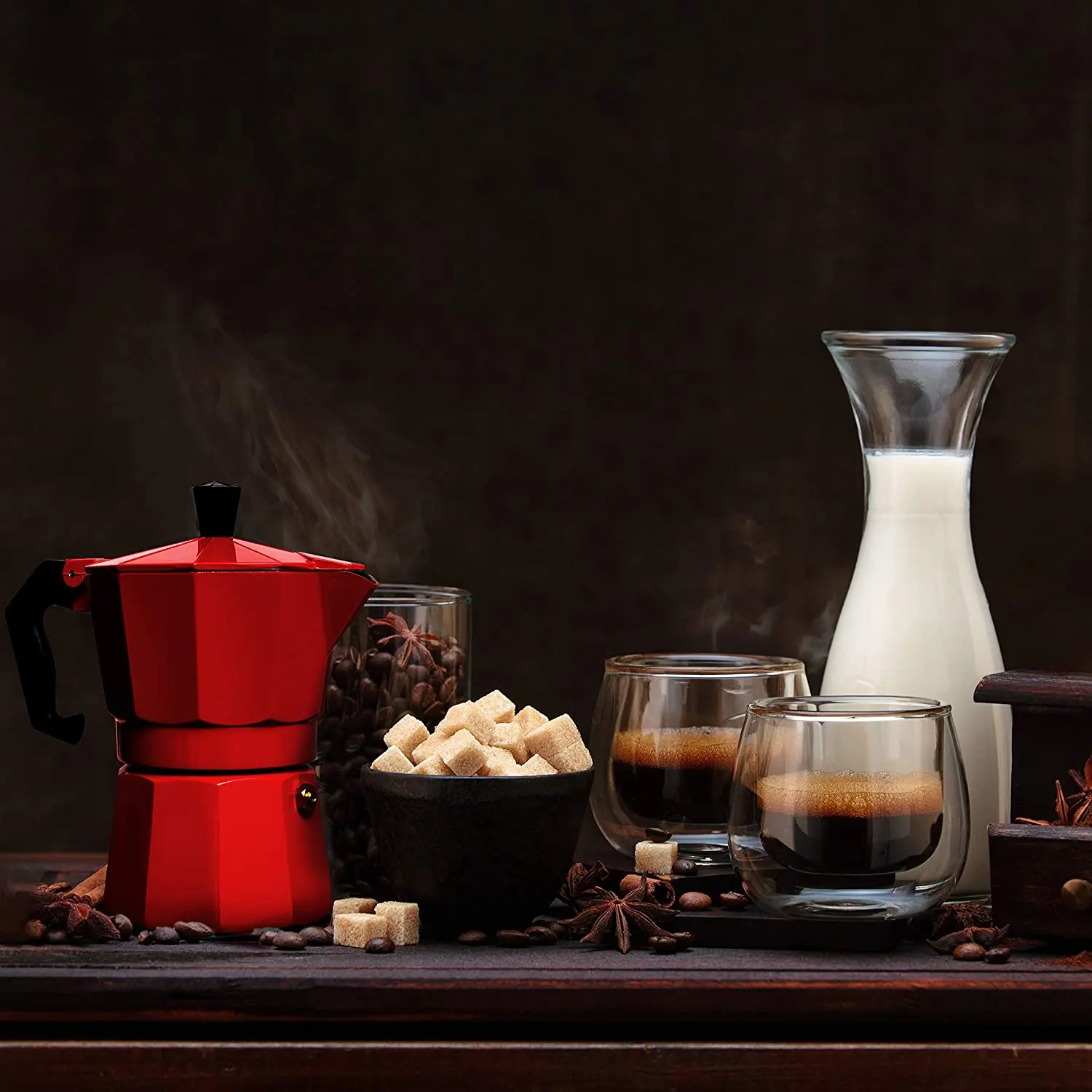 Алюминиевый кофейник в итальянском стиле кофеварка для мокко прочная