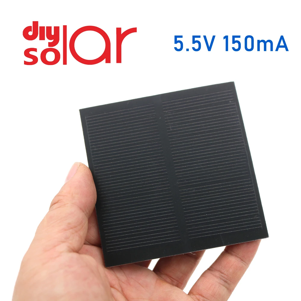 2 шт./лот 5 V DC 150mA панели солнечных батарей 18650 DIY 3 7 батарея стандартные