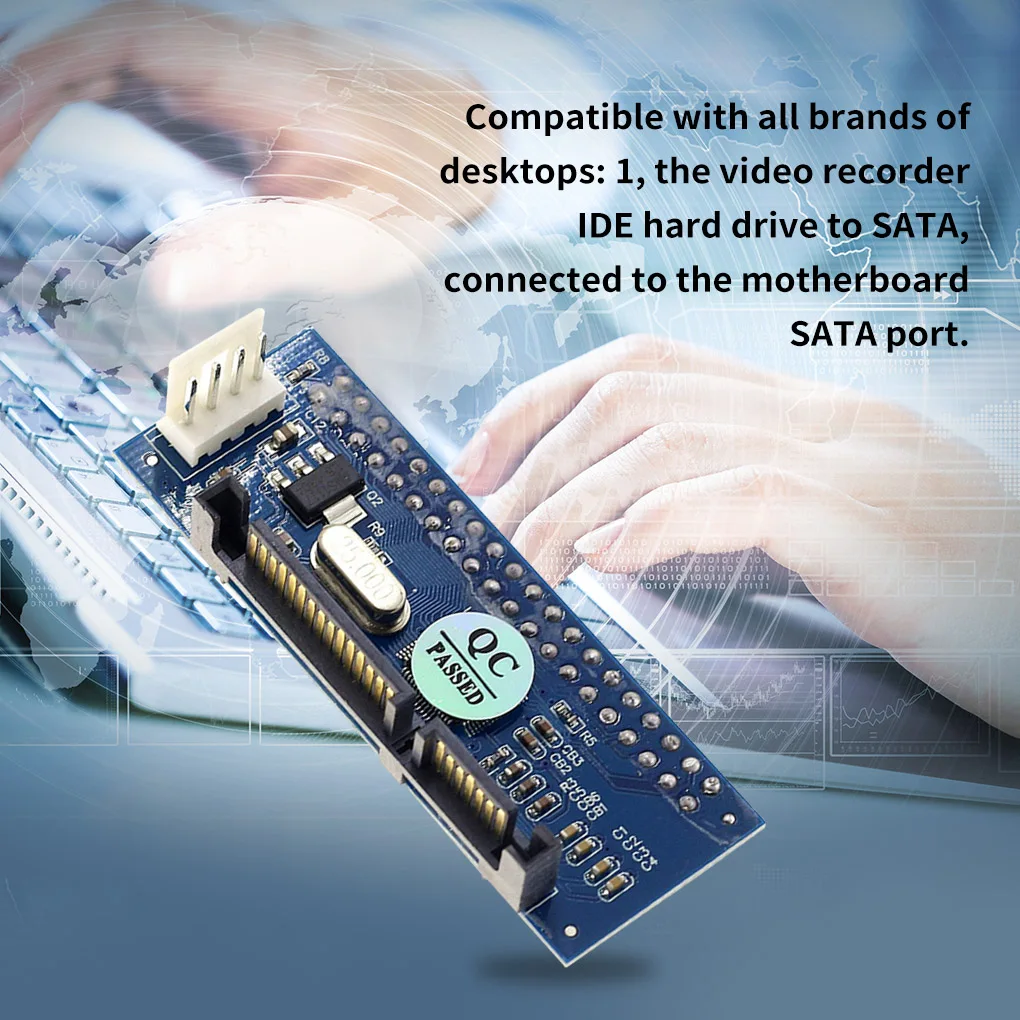 HDD адаптер 40-контактный IDE SATA разъем 3 5 IDE/SATA/PATA жесткий диск конвертер с 7Pin-SATA
