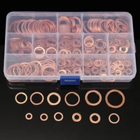 280200 pcs copper sealing solid gasket washer sump plug oil for boat crush flat seal ring tool hardware accessories pack new