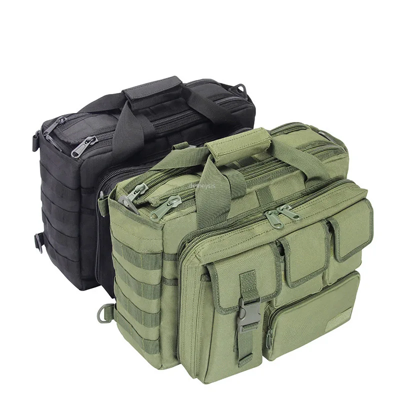 

Outdoor Hiking Trekking Shoulder Bags Laptop Handbag 600D Oxford Molle Military Tactical Paintball Combat Training Backpack