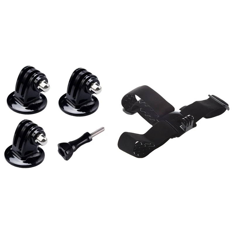 

Head Strap Mount Headband Holder For Gopro Hero 1 2 3 3+ Adjustable Elastic Top New & Tripod Mount Adapter