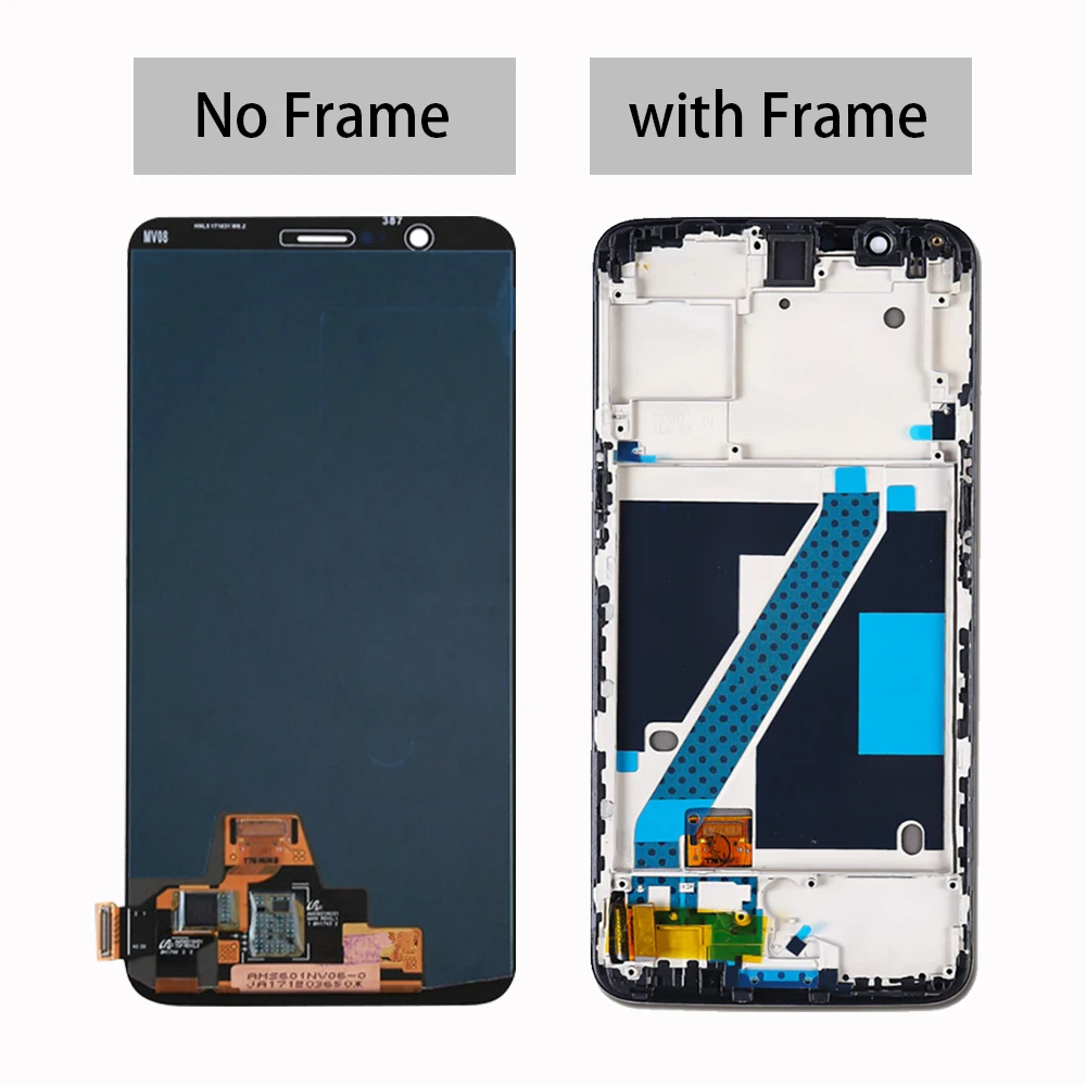 Оригинальный AMOLED ЖК дисплей для Oneplus 5T A5010 сенсорный экран дигитайзер One Plus